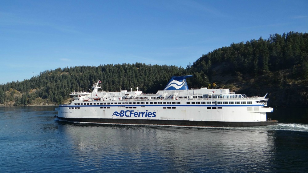 Vancouver To Victoria Ferry Map