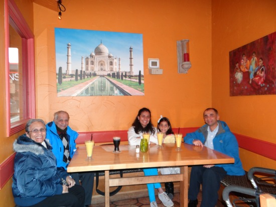 Celebrating My Grandpa’s Birthday And The Family Day in BC at Turmeric restaurant Langford Victoria BC